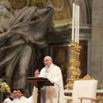 Pope Francis at St. Peter's Basilica