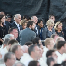 Vice President Joseph Biden was among the guests in attendance at the papal Mass.