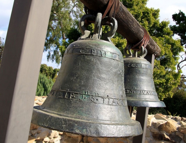 Blessed Junípero Serra and the Bell of Freedom