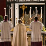 Pope Francis on the feast of Corpus Christi at the Church of St. John Lateran in Rome.