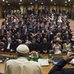 Pope Francis with mayors