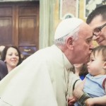 Engelland Pope Kissing Baby