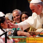 indigenous child with francis