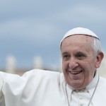 pope francis hand up