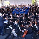 orchestra and choir