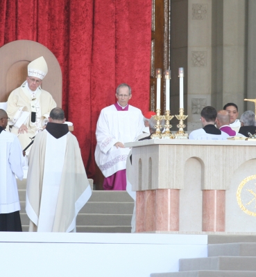 Pope Francis Canonizing Junípero Serra