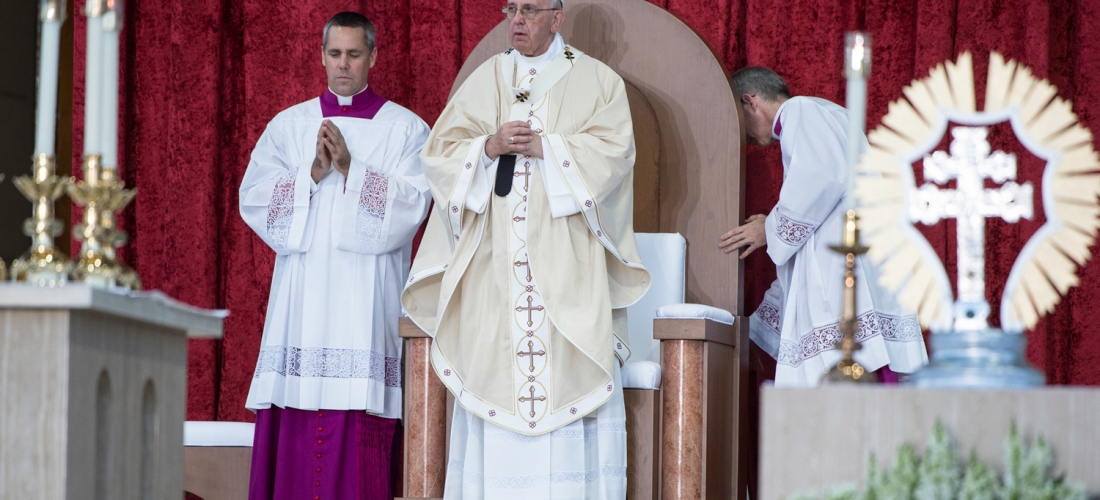 Pope Francis Greets The People