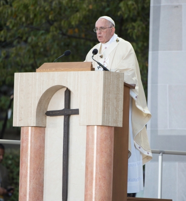 Homily: “Father Serra had a motto: siempre adelante! Keep moving forward!”