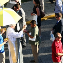 People Receiving Communion