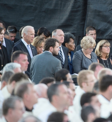 Vice President Joseph Biden was among the guests in attendance at the papal Mass.