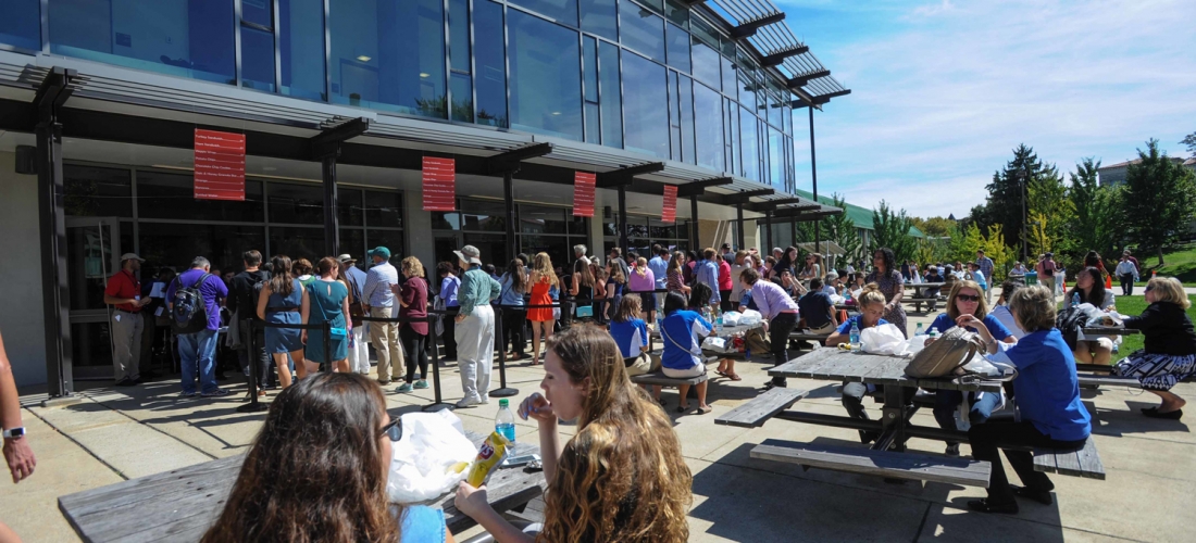 Food Area for Visitors