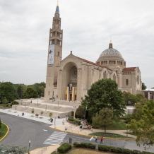 Basilica View the Day before the Papal Visit