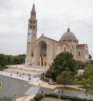 Basilica View the Day before the Papal Visit