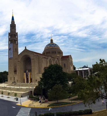 Basilica and CUA Campus Getting Ready