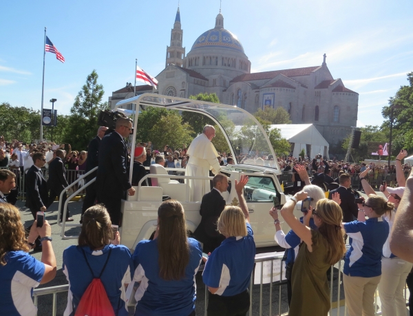 Meg Ross Saw the Pope Last Semester in Rome then on Our Own Campus