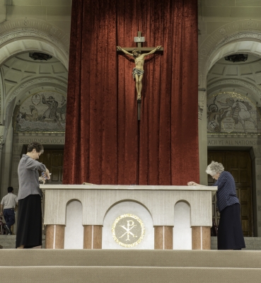 Preparing the Altar