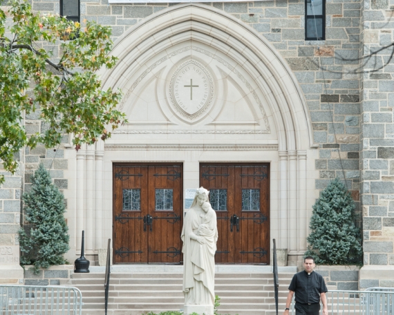 CUA Theological College Welcoming the Pope