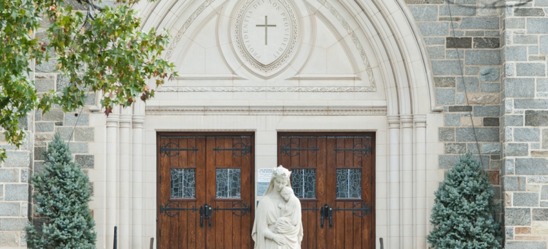 CUA Theological College Welcoming the Pope