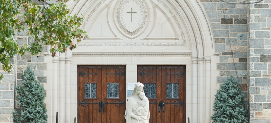 CUA Theological College Welcoming the Pope