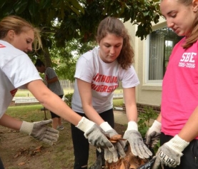 CUA Service Day Draws Hundreds