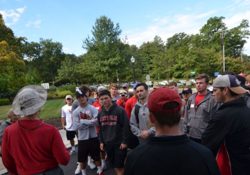 CUA students, faculty, staff, and alumni participated in “Serve with Francis Day” on Sunday, Sept. 13