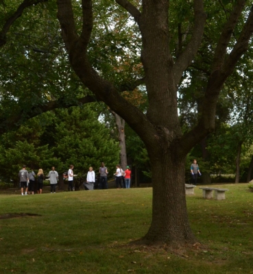 CUA students, faculty, staff, and alumni participated in “Serve with Francis Day” on Sunday, Sept. 13