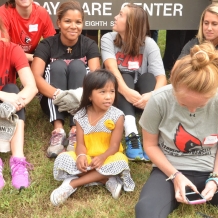 CUA students, faculty, staff, and alumni participated in “Serve with Francis Day” on Sunday, Sept. 13