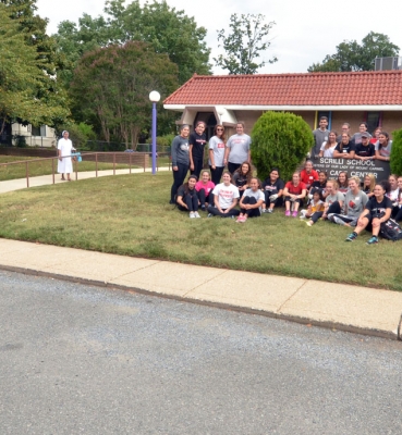 CUA students, faculty, staff, and alumni participated in “Serve with Francis Day” on Sunday, Sept. 13