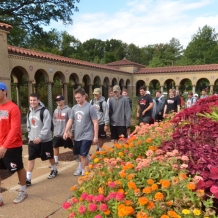 CUA students, faculty, staff, and alumni participated in “Serve with Francis Day” on Sunday, Sept. 13