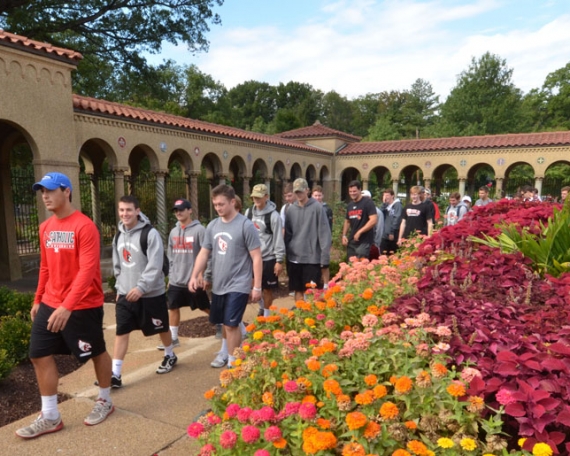 CUA students, faculty, staff, and alumni participated in “Serve with Francis Day” on Sunday, Sept. 13