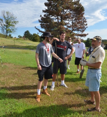 CUA students, faculty, staff, and alumni participated in “Serve with Francis Day” on Sunday, Sept. 13