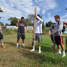 CUA students, faculty, staff, and alumni participated in “Serve with Francis Day” on Sunday, Sept. 13