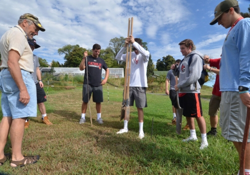 CUA students, faculty, staff, and alumni participated in “Serve with Francis Day” on Sunday, Sept. 13