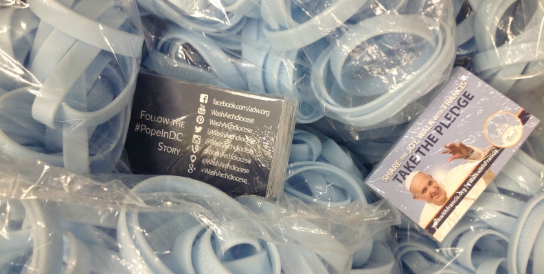 #WalkwithFrancis bracelets to be Distributed to Students