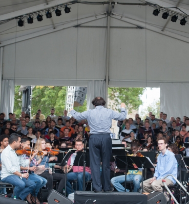 Final Rehearsal from the Orchestra