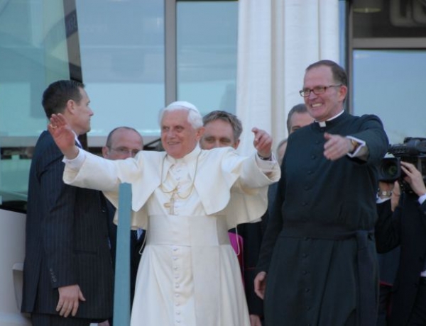 Bishop David O’Connell: CUA Rocks the Pope