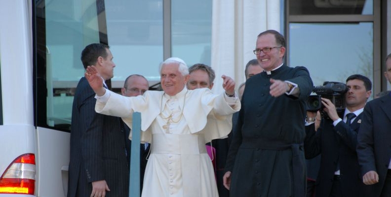 Bishop David O’Connell: CUA Rocks the Pope