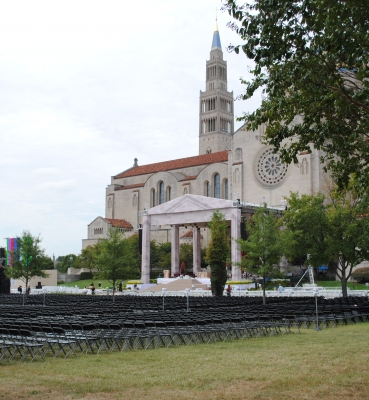 Seats in place