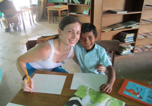 CUA mission trip volunteers building bridges in Costa Rica and Belize through dance and education.